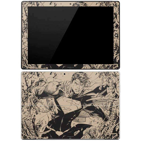 DC Comics Superman Unchained #1 Original Cover Pencils Surface Pro 3 Skin